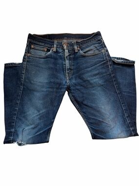 Levi's Dark Blue Slim Straight Jeans